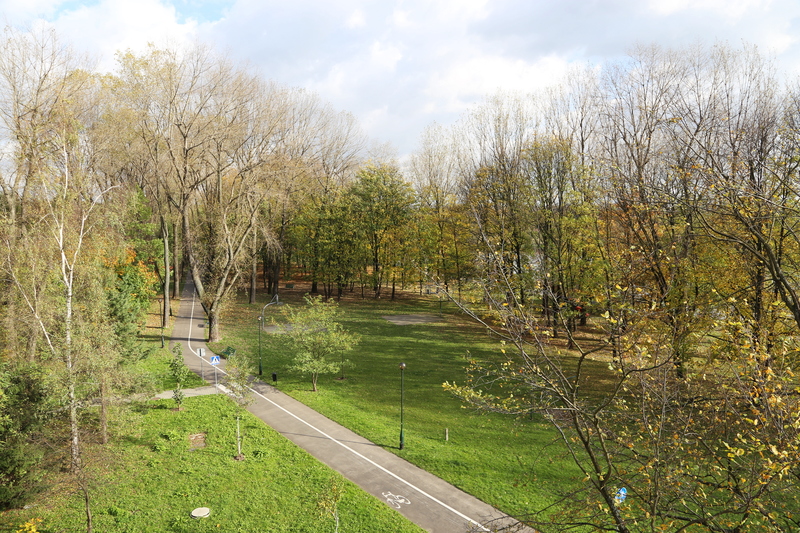Widok z balkonu
